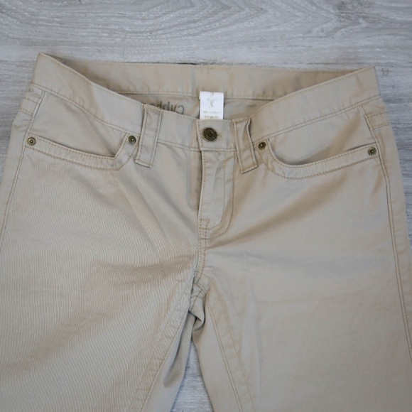 Victoria Secret London Jean Khaki Straight Flare - Picture 2 of 5